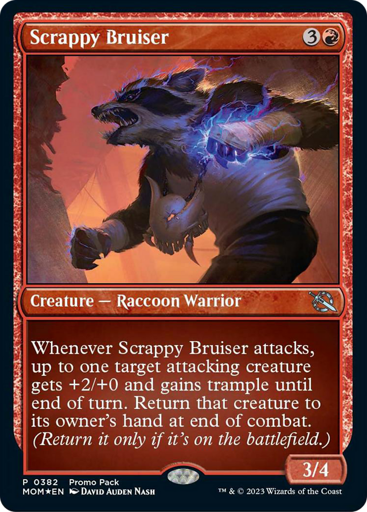 Scrappy Bruiser (Promo Pack) [March of the Machine Promos] | The CG Realm