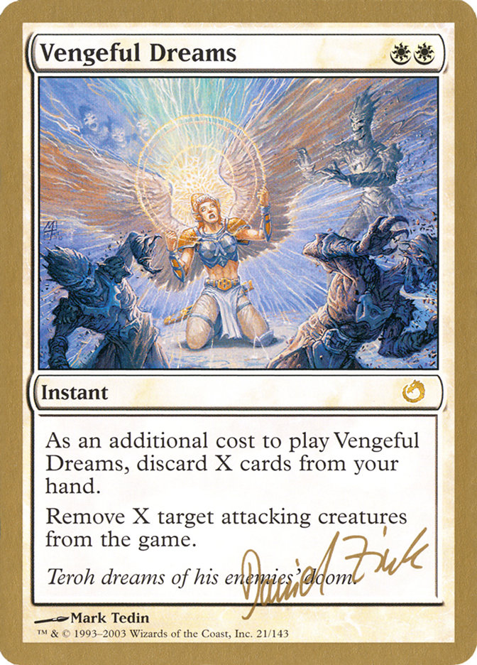 Vengeful Dreams (Daniel Zink) [World Championship Decks 2003] | The CG Realm