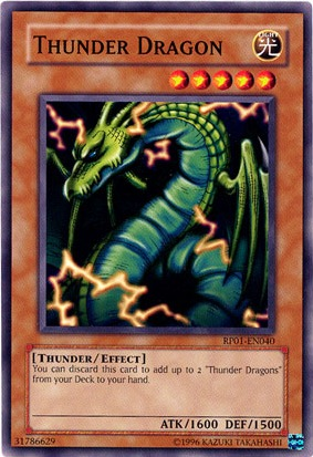 Thunder Dragon [RP01-EN040] Common | The CG Realm