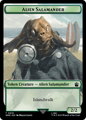 Alien Salamander // Alien Insect Double-Sided Token [Doctor Who Tokens] | The CG Realm