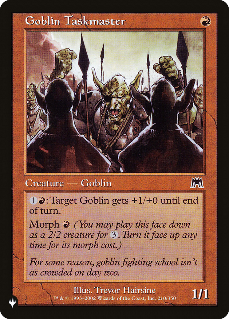 Goblin Taskmaster [The List Reprints] | The CG Realm