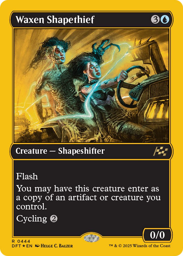 Waxen Shapethief (First-Place Foil) [Aetherdrift] | The CG Realm