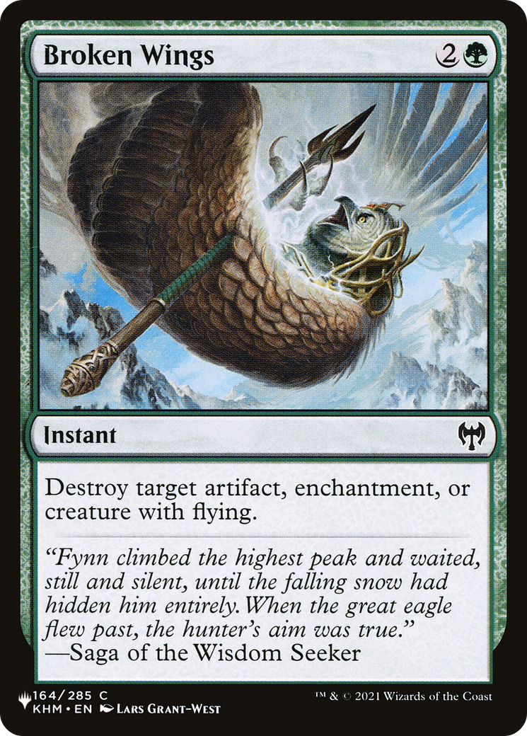 Broken Wings [The List Reprints] | The CG Realm