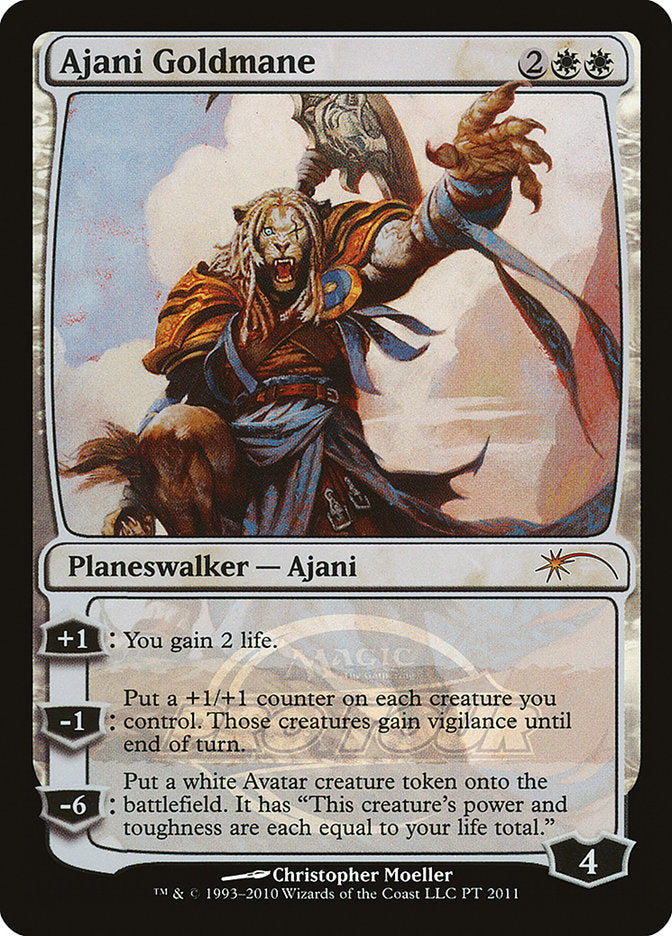 Ajani Goldmane (Pro Tour) [Pro Tour Promos] | The CG Realm