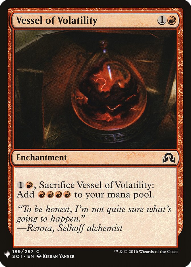 Vessel of Volatility [Mystery Booster] | The CG Realm