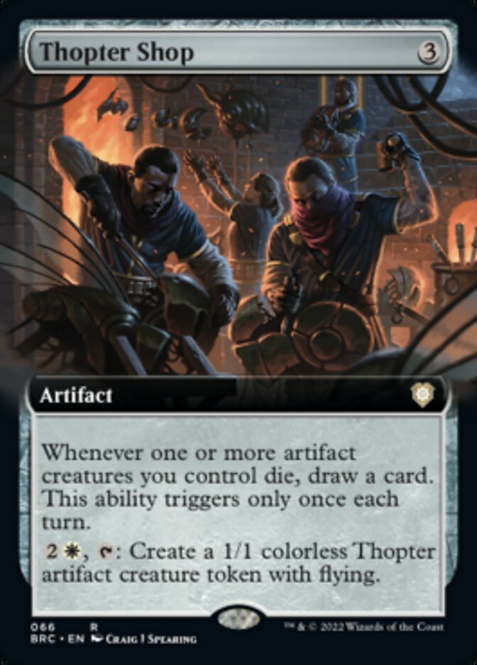 Thopter Shop (Extended Art) [The Brothers' War Commander] | The CG Realm