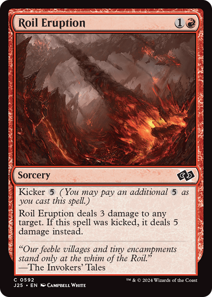 Roil Eruption [Foundations Jumpstart] | The CG Realm