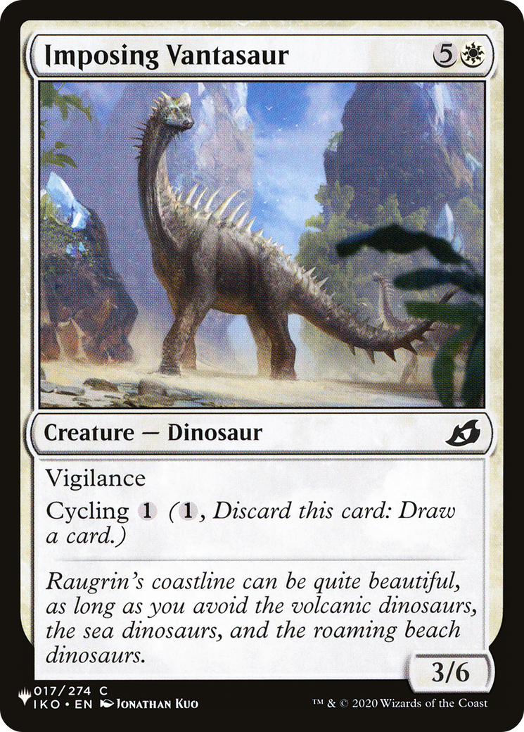 Imposing Vantasaur [The List Reprints] | The CG Realm