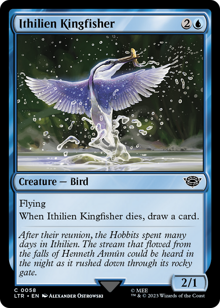 Ithilien Kingfisher [The Lord of the Rings: Tales of Middle-Earth] | The CG Realm