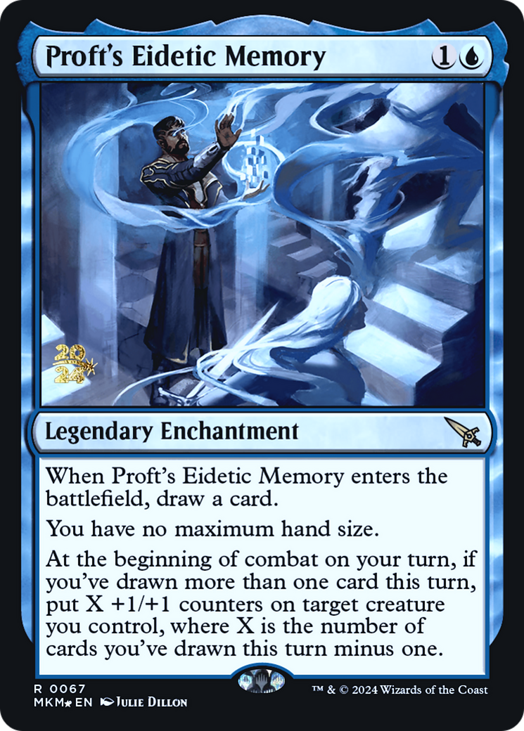 Proft's Eidetic Memory [Murders at Karlov Manor Prerelease Promos] | The CG Realm