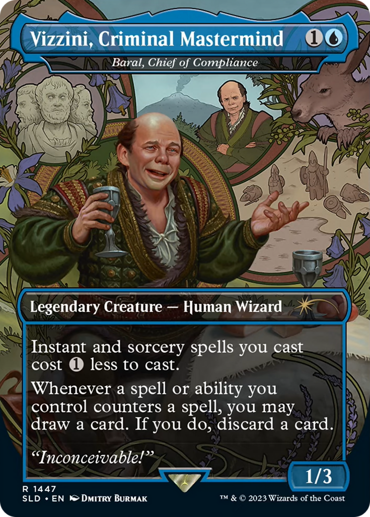 Vizzini, Criminal Mastermind - Baral, Chief of Compliance [Secret Lair Drop Series] | The CG Realm