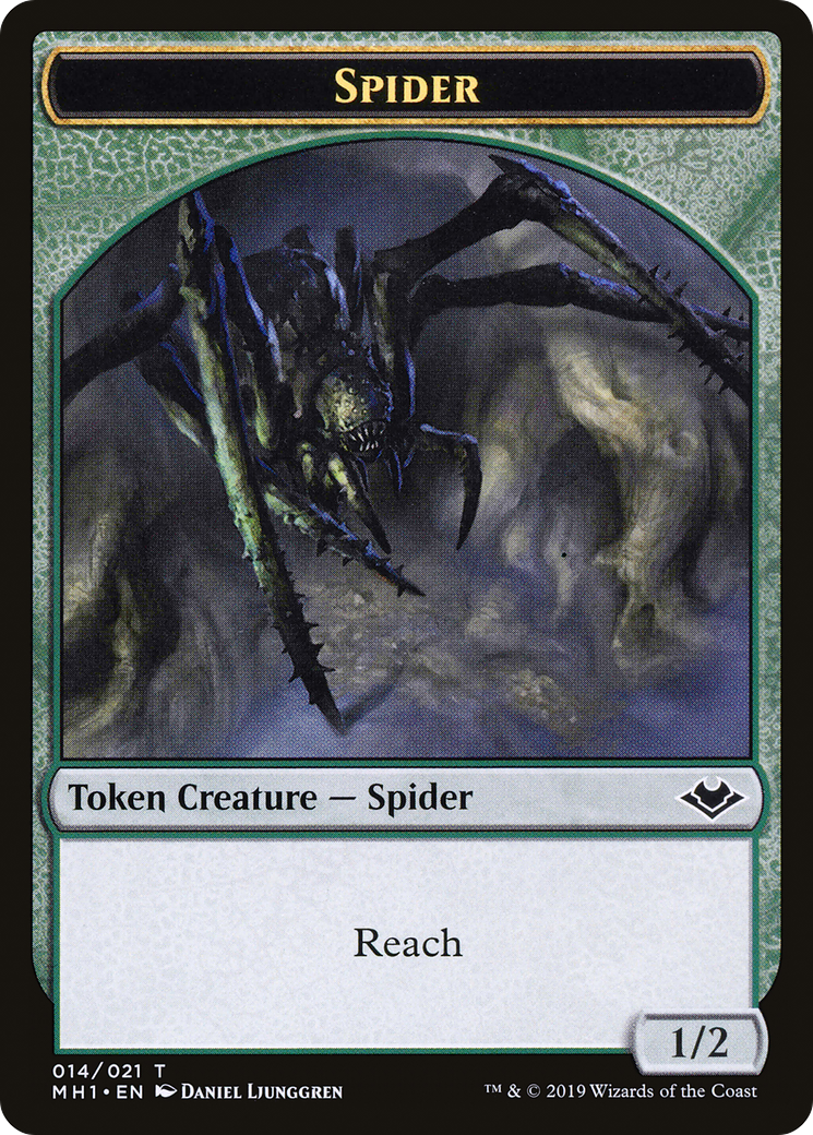 Shapeshifter // Spider Double-Sided Token [Modern Horizons Tokens] | The CG Realm