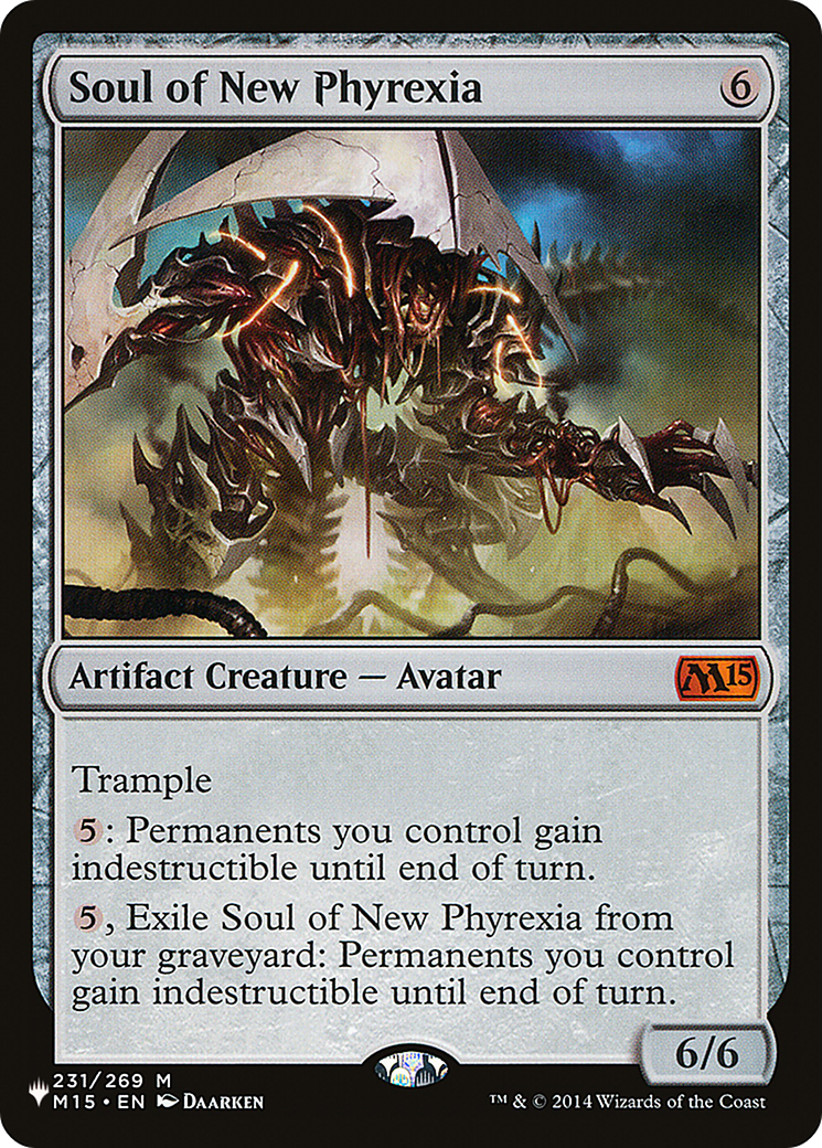 Soul of New Phyrexia [The List] | The CG Realm