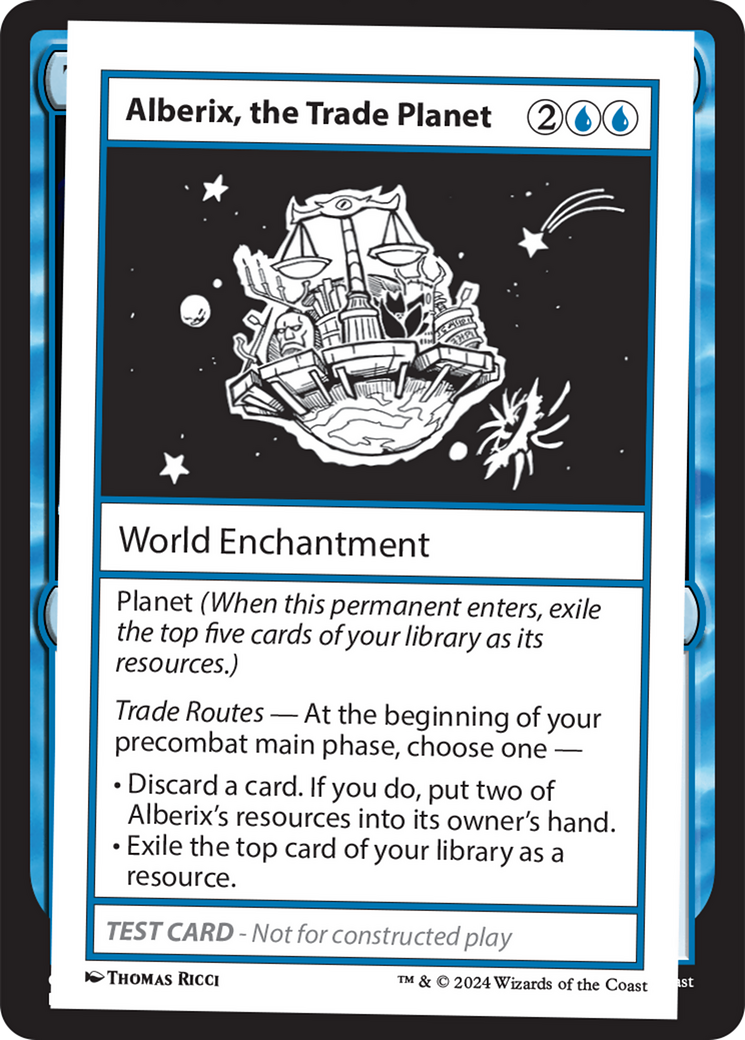 Alberix, the Trade Planet [Mystery Booster 2 Playtest Cards] | The CG Realm