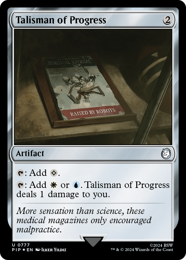 Talisman of Progress (Surge Foil) [Fallout] | The CG Realm