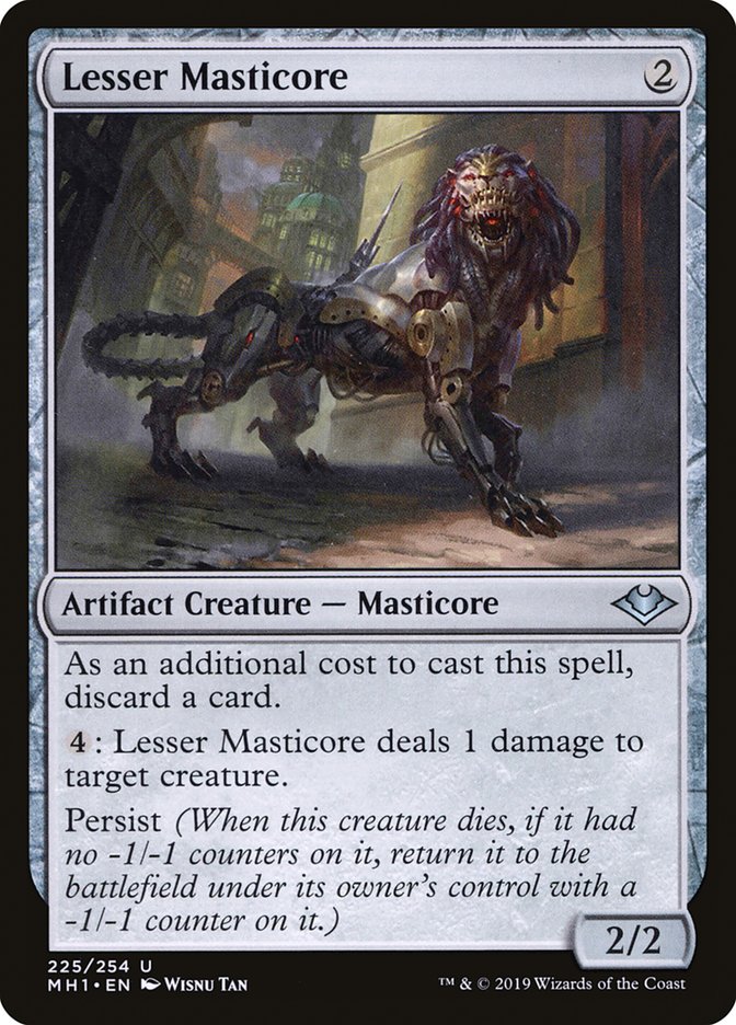 Lesser Masticore [Modern Horizons] | The CG Realm