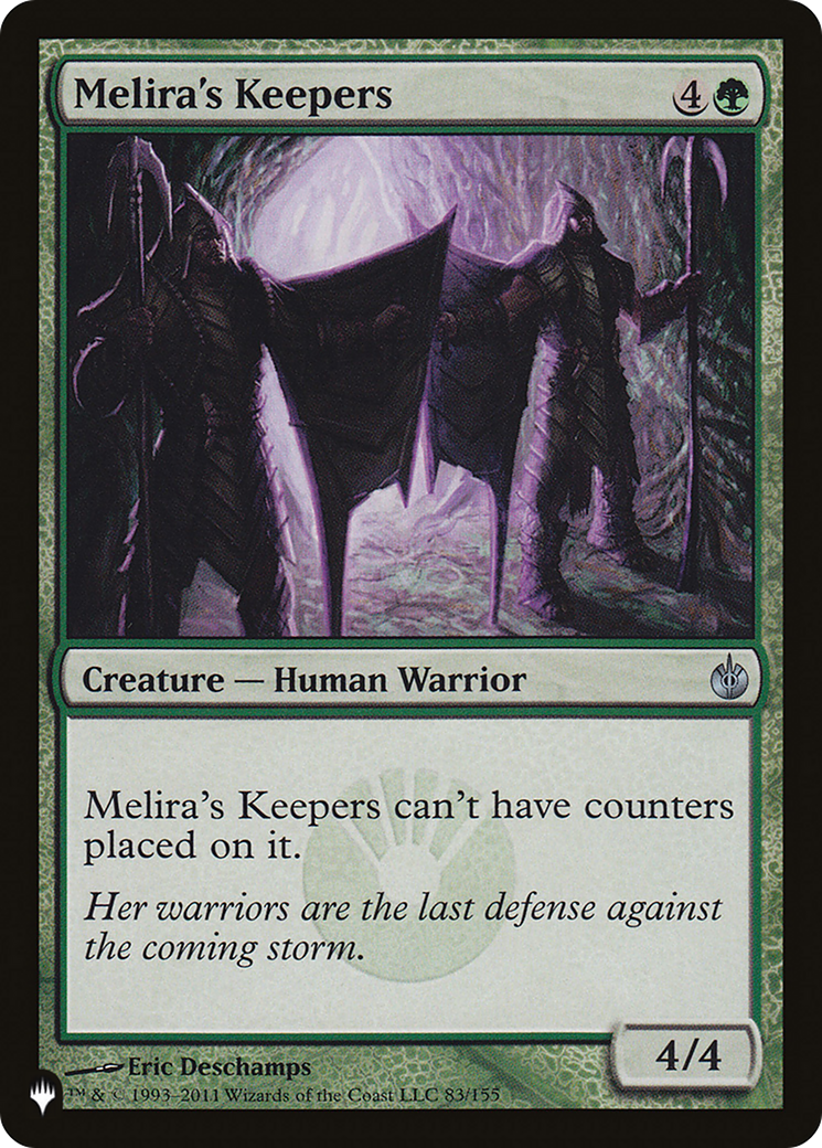 Melira's Keepers [The List] | The CG Realm