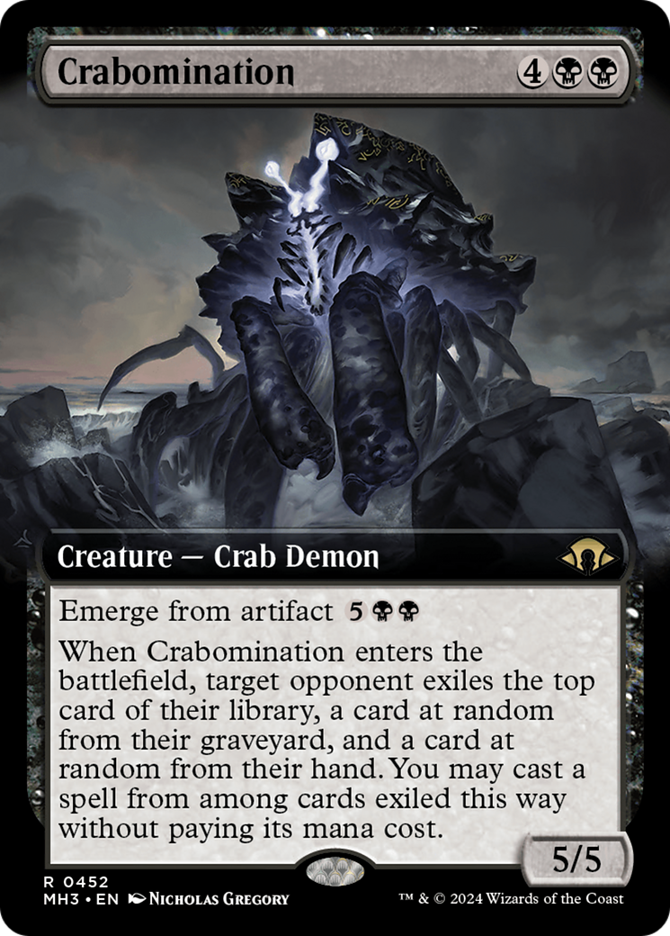 Crabomination (Extended Art) [Modern Horizons 3] | The CG Realm