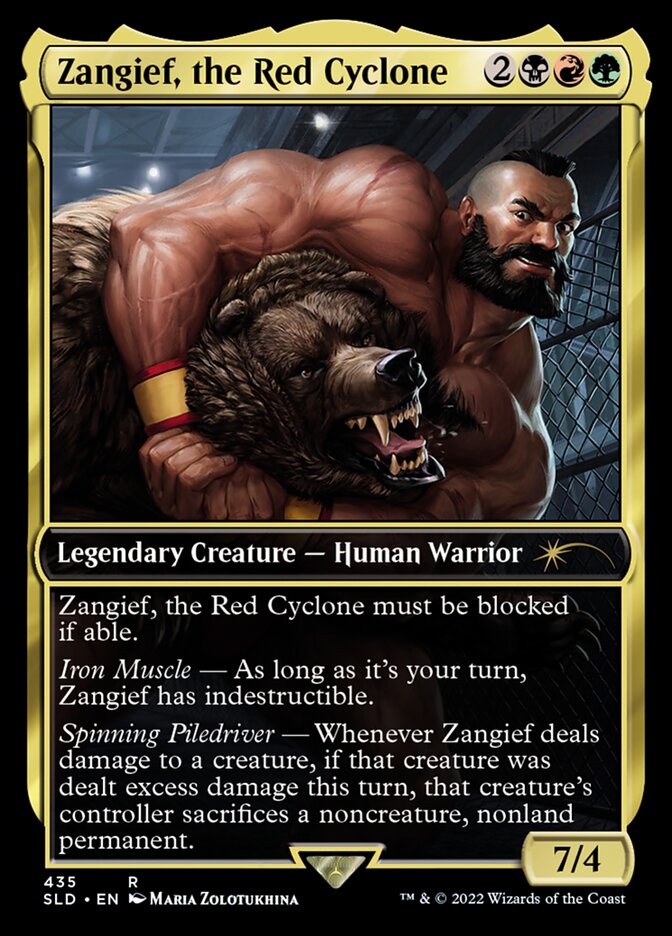 Zangief, the Red Cyclone [Secret Lair Drop Series] | The CG Realm