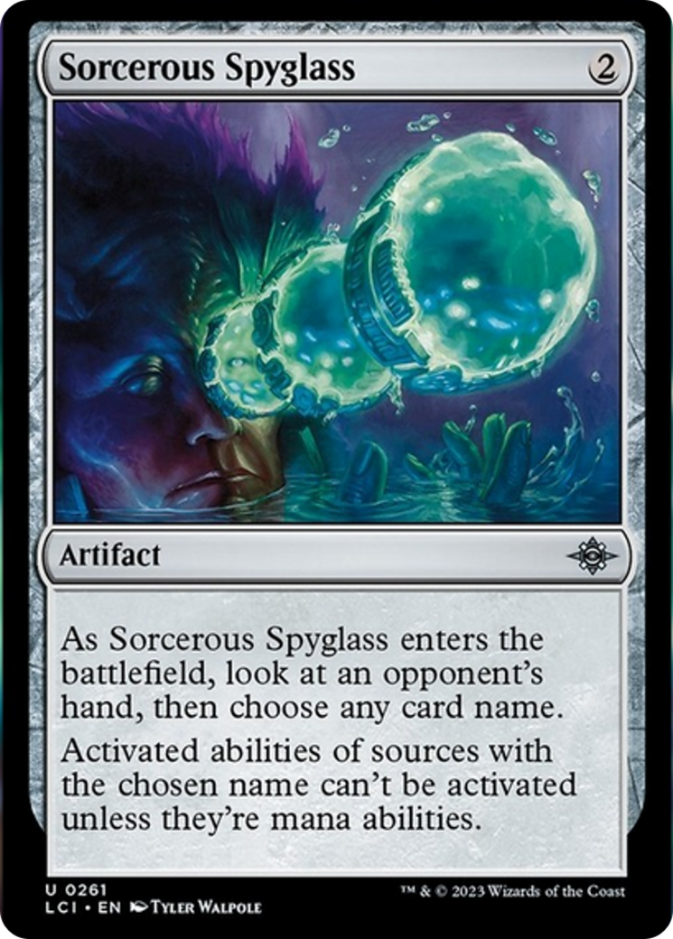 Sorcerous Spyglass [The Lost Caverns of Ixalan] | The CG Realm