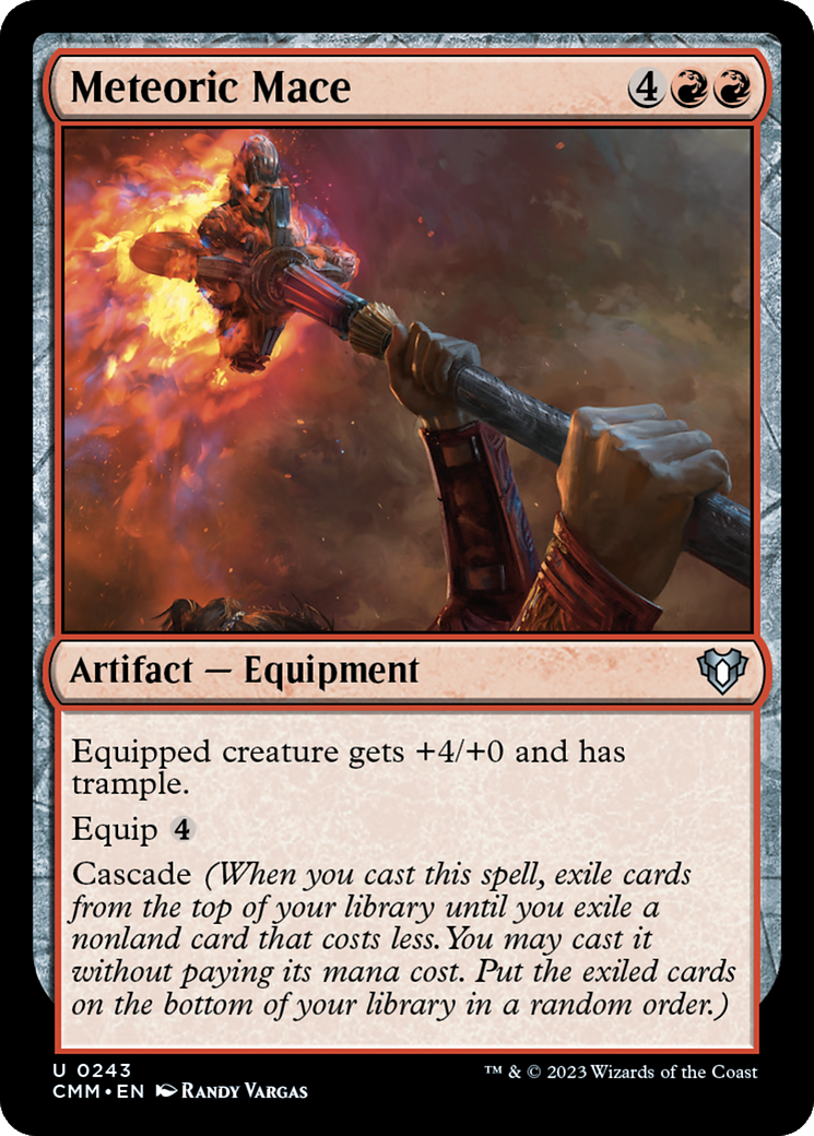 Meteoric Mace [Commander Masters] | The CG Realm