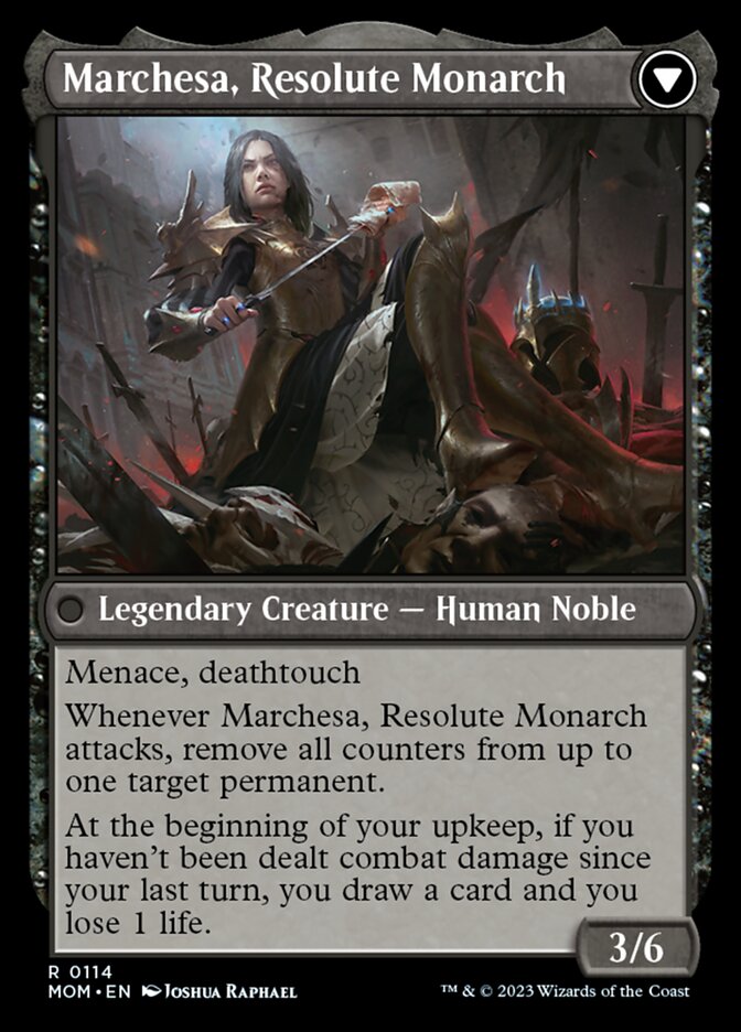 Invasion of Fiora // Marchesa, Resolute Monarch [March of the Machine] | The CG Realm