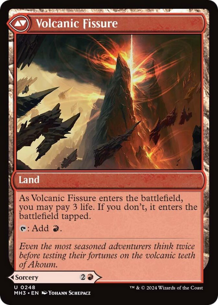 Sundering Eruption // Volcanic Fissure [Modern Horizons 3] | The CG Realm