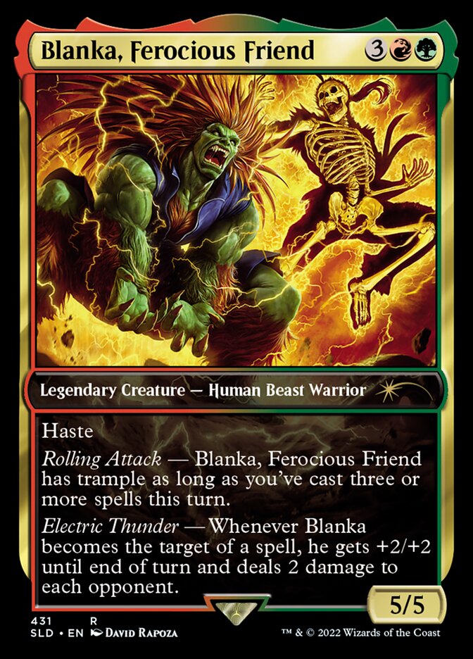 Blanka, Ferocious Friend [Secret Lair Drop Series] | The CG Realm