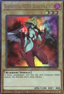 Elemental HERO Burstinatrix [LART-EN041] Ultra Rare | The CG Realm