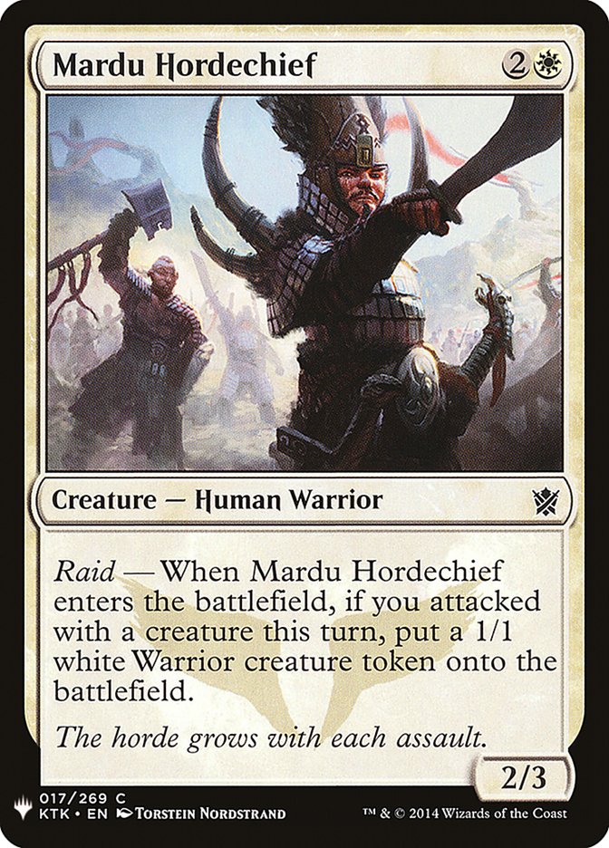 Mardu Hordechief [Mystery Booster] | The CG Realm