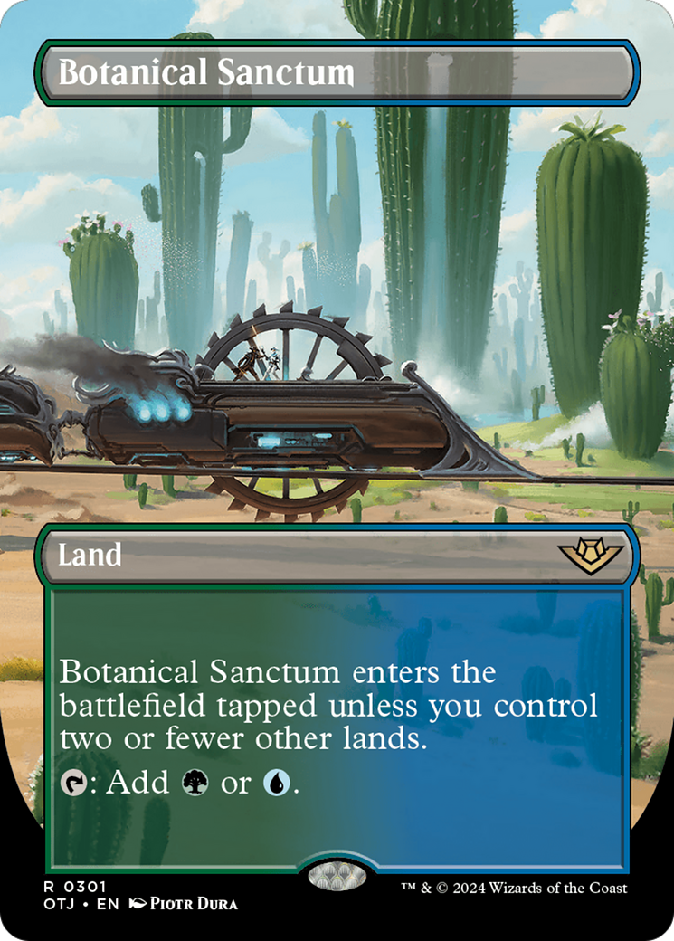 Botanical Sanctum (Borderless) [Outlaws of Thunder Junction] | The CG Realm