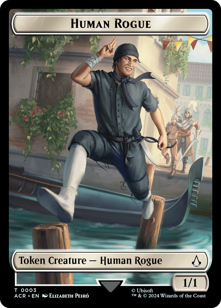 Human Rogue Token [Assassin's Creed Tokens] | The CG Realm