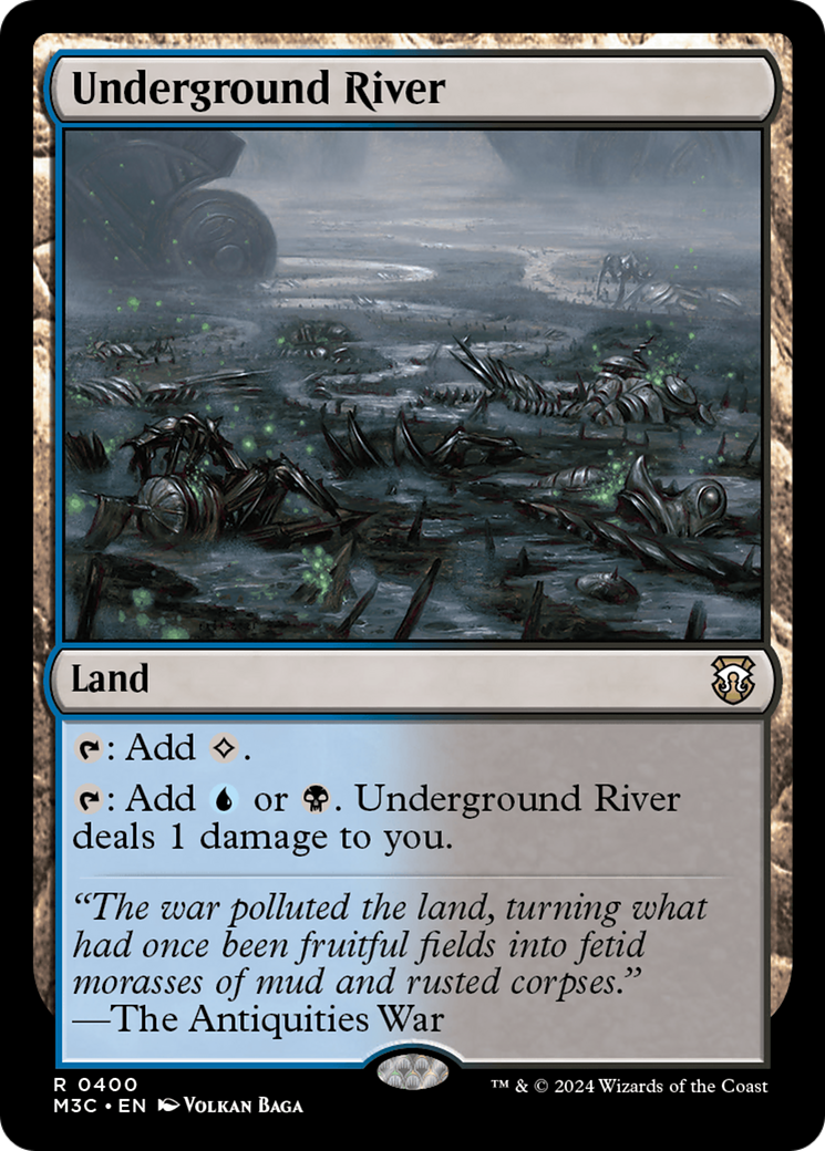 Underground River (Ripple Foil) [Modern Horizons 3 Commander] | The CG Realm