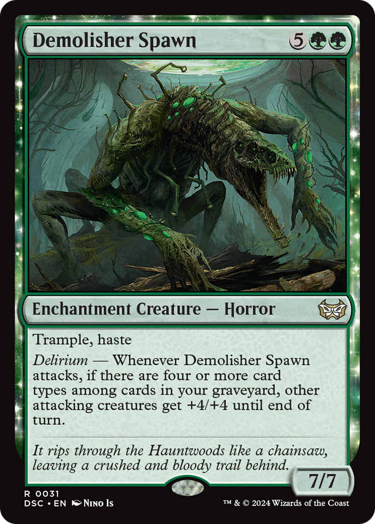 Demolisher Spawn [Duskmourn: House of Horror Commander] | The CG Realm