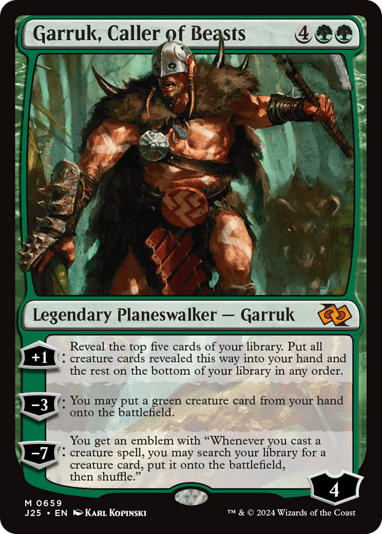 Garruk, Caller of Beasts [Foundations Jumpstart] | The CG Realm