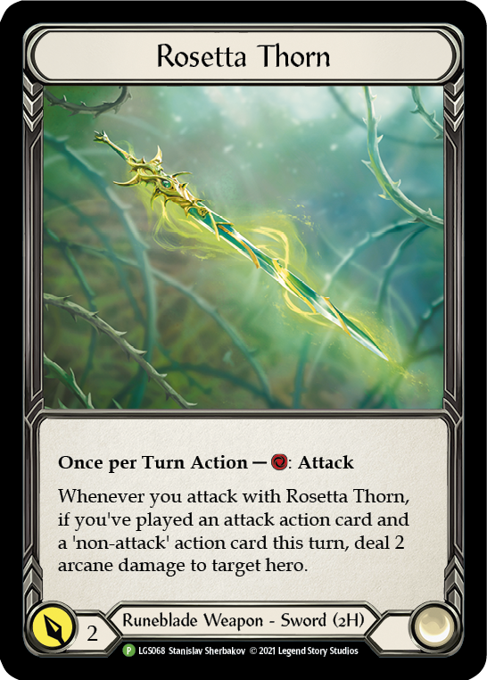 Rosetta Thorn [LGS068] (Promo)  Cold Foil | The CG Realm