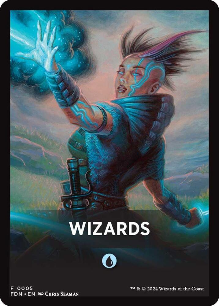 Wizards Theme Card [Foundations] | The CG Realm