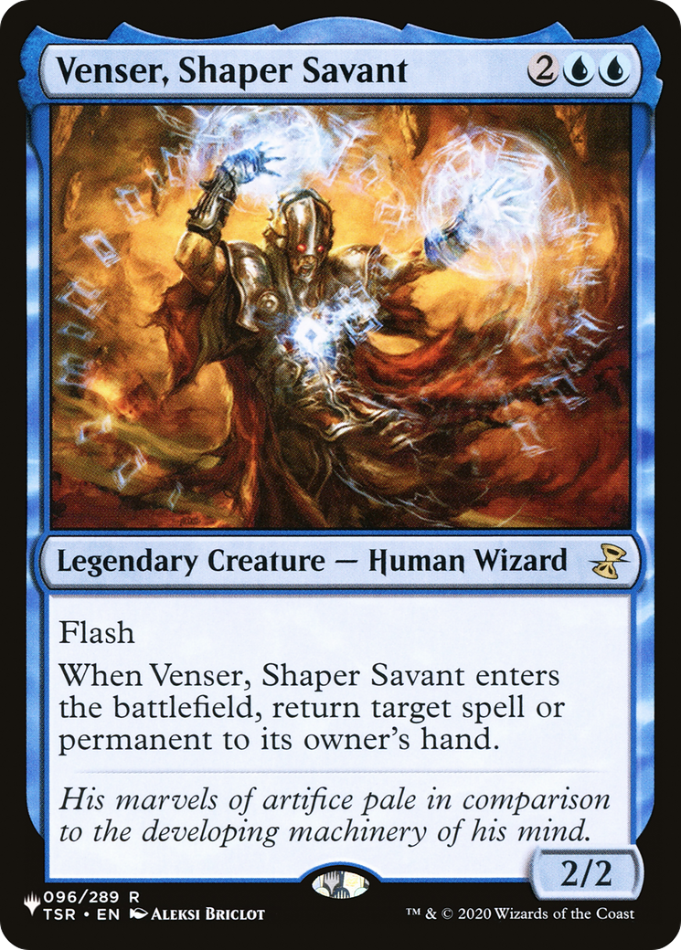 Venser, Shaper Savant [The List] | The CG Realm