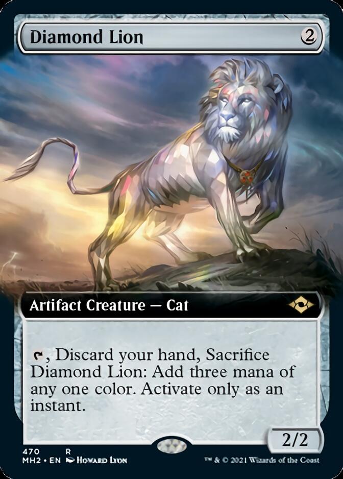 Diamond Lion (Extended Art) [Modern Horizons 2] | The CG Realm