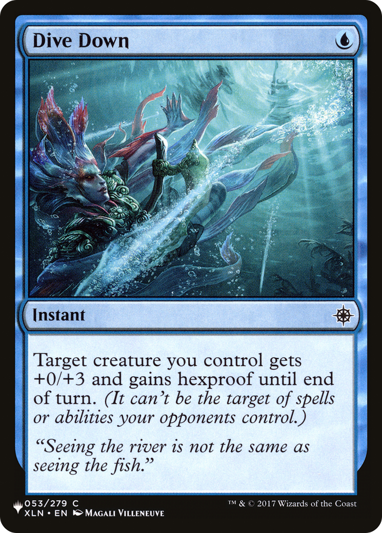 Dive Down [The List] | The CG Realm