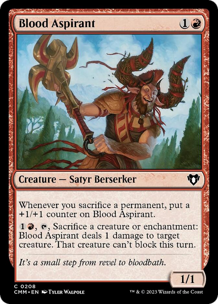 Blood Aspirant [Commander Masters] | The CG Realm