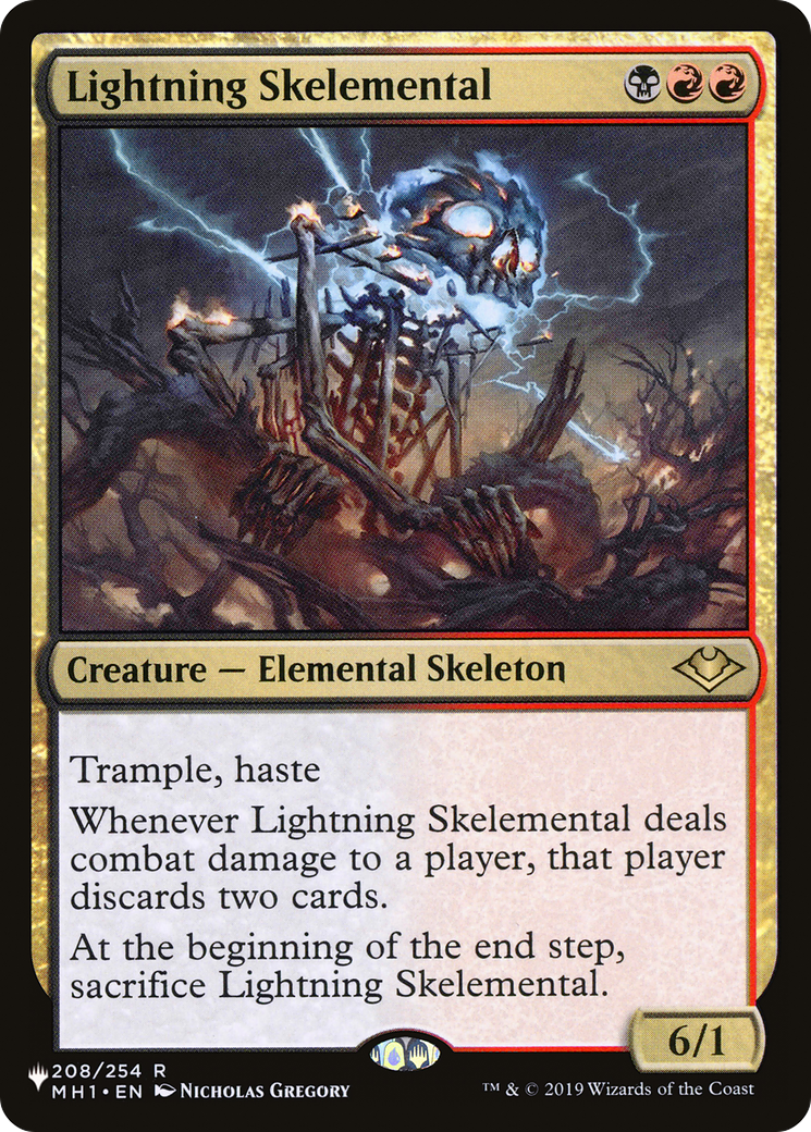 Lightning Skelemental [The List] | The CG Realm