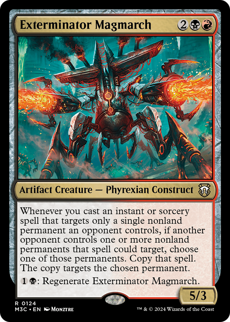 Exterminator Magmarch [Modern Horizons 3 Commander] | The CG Realm