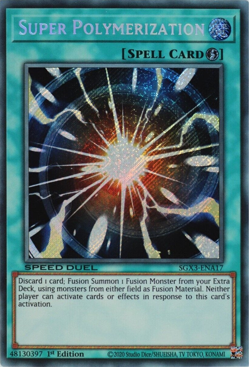 Super Polymerization [SGX3-ENA17] Secret Rare | The CG Realm