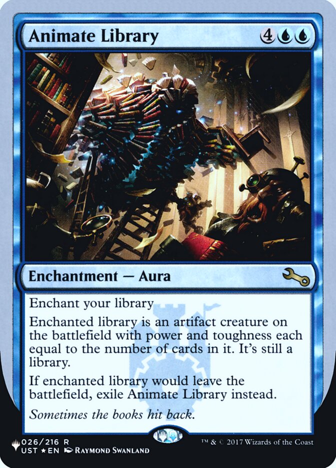 Animate Library (Unfinity Foil Edition) [The List] | The CG Realm