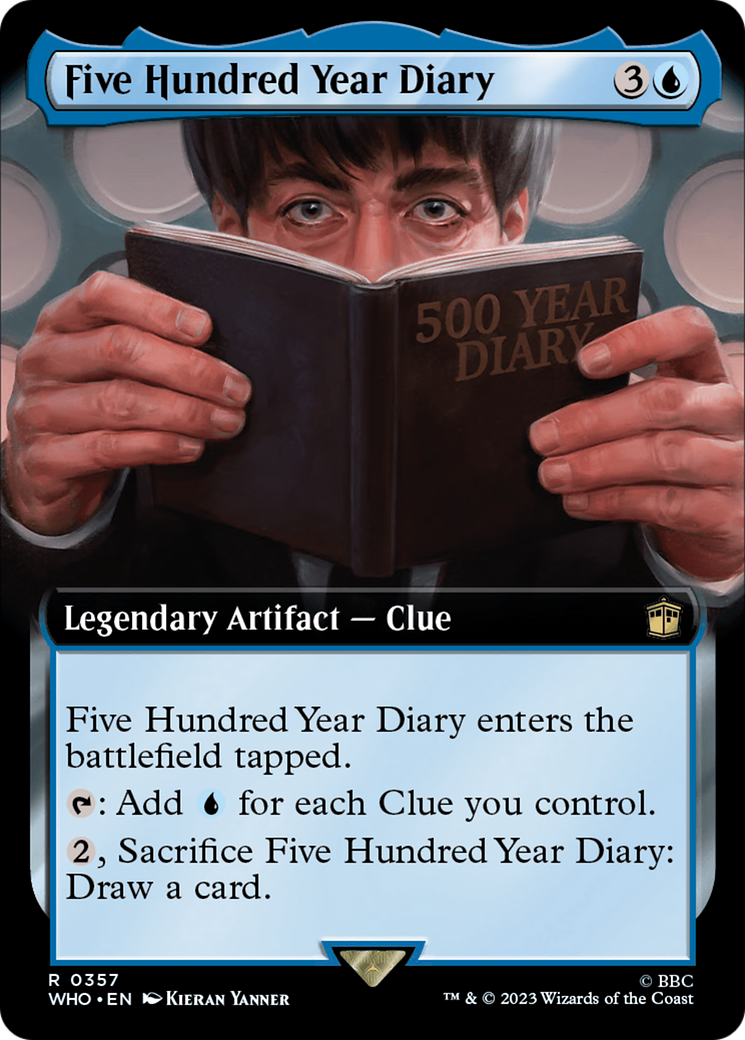 Five Hundred Year Diary (Extended Art) [Doctor Who] | The CG Realm