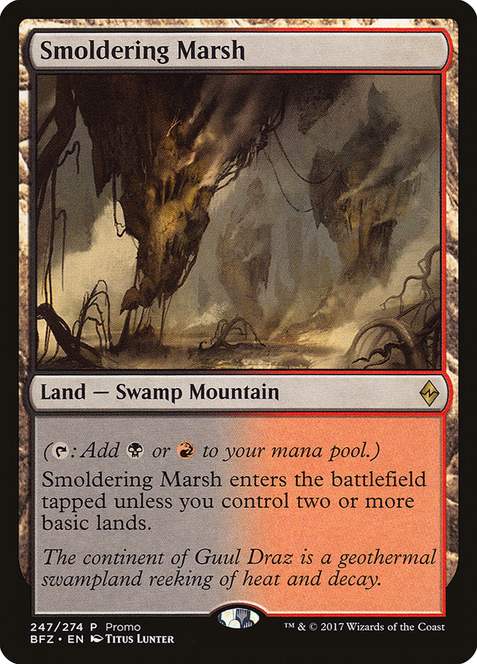 Smoldering Marsh (Promo) [Standard Showdown Promos] | The CG Realm