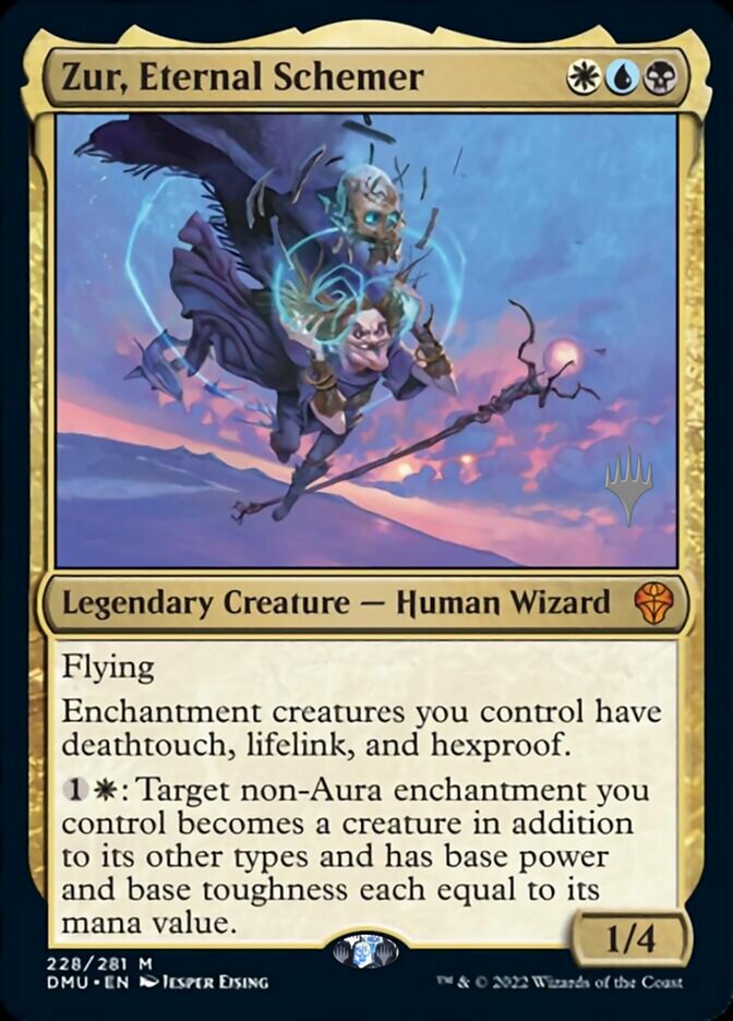 Zur, Eternal Schemer (Promo Pack) [Dominaria United Promos] | The CG Realm