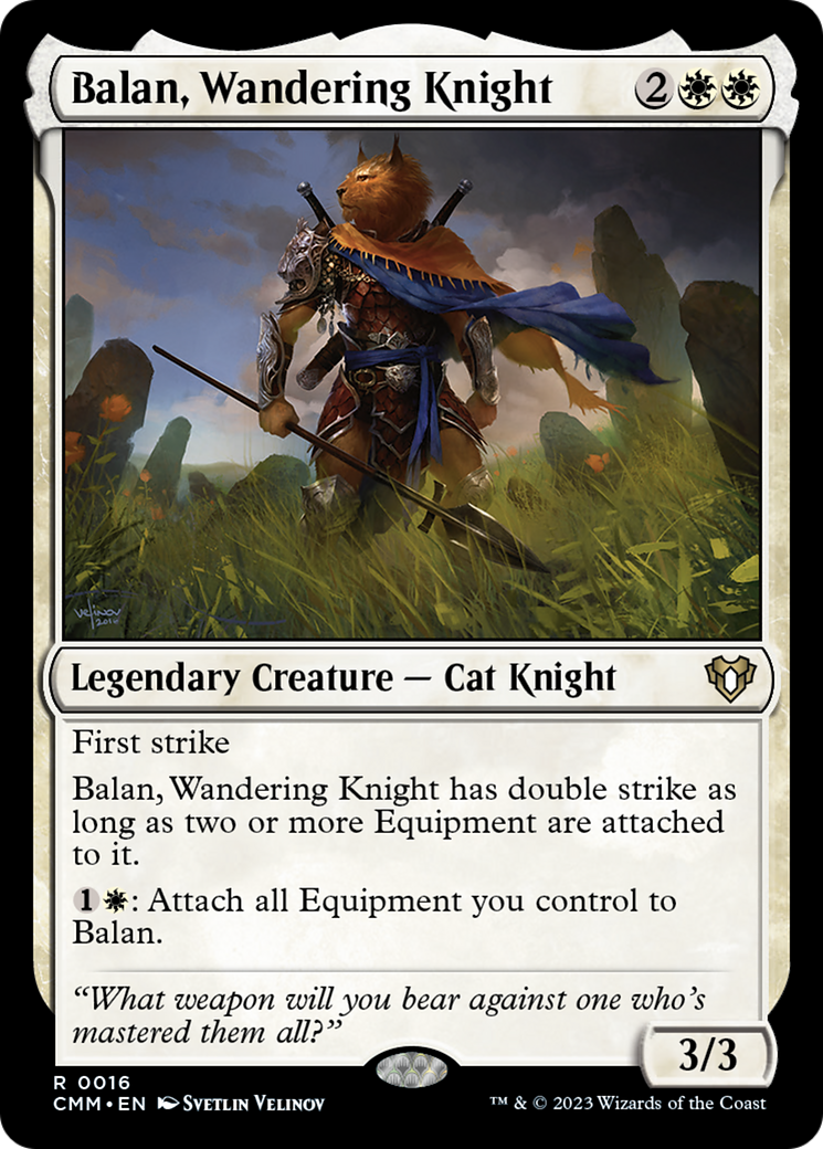 Balan, Wandering Knight [Commander Masters] | The CG Realm