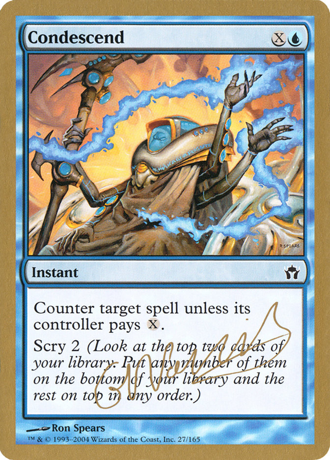 Condescend (Gabriel Nassif) [World Championship Decks 2004] | The CG Realm